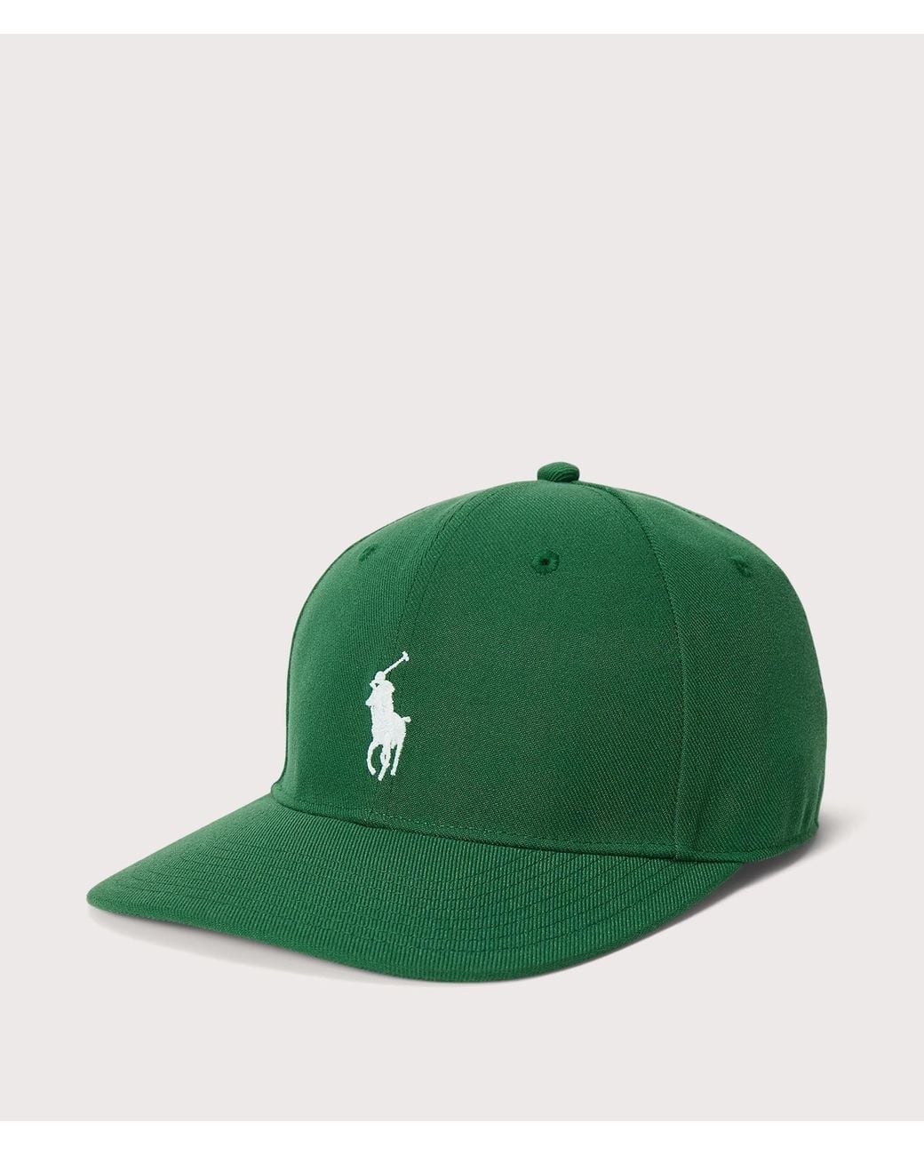 Polo Ralph Lauren Green High Crown Twill Baseball Cap for men