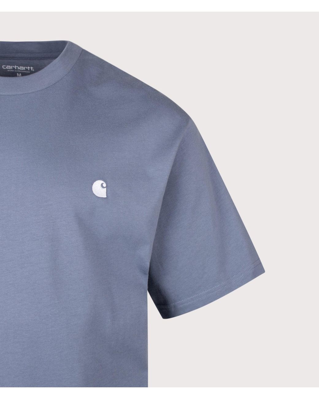 Carhartt Blue Loose Fit Madison T-Shirt for men