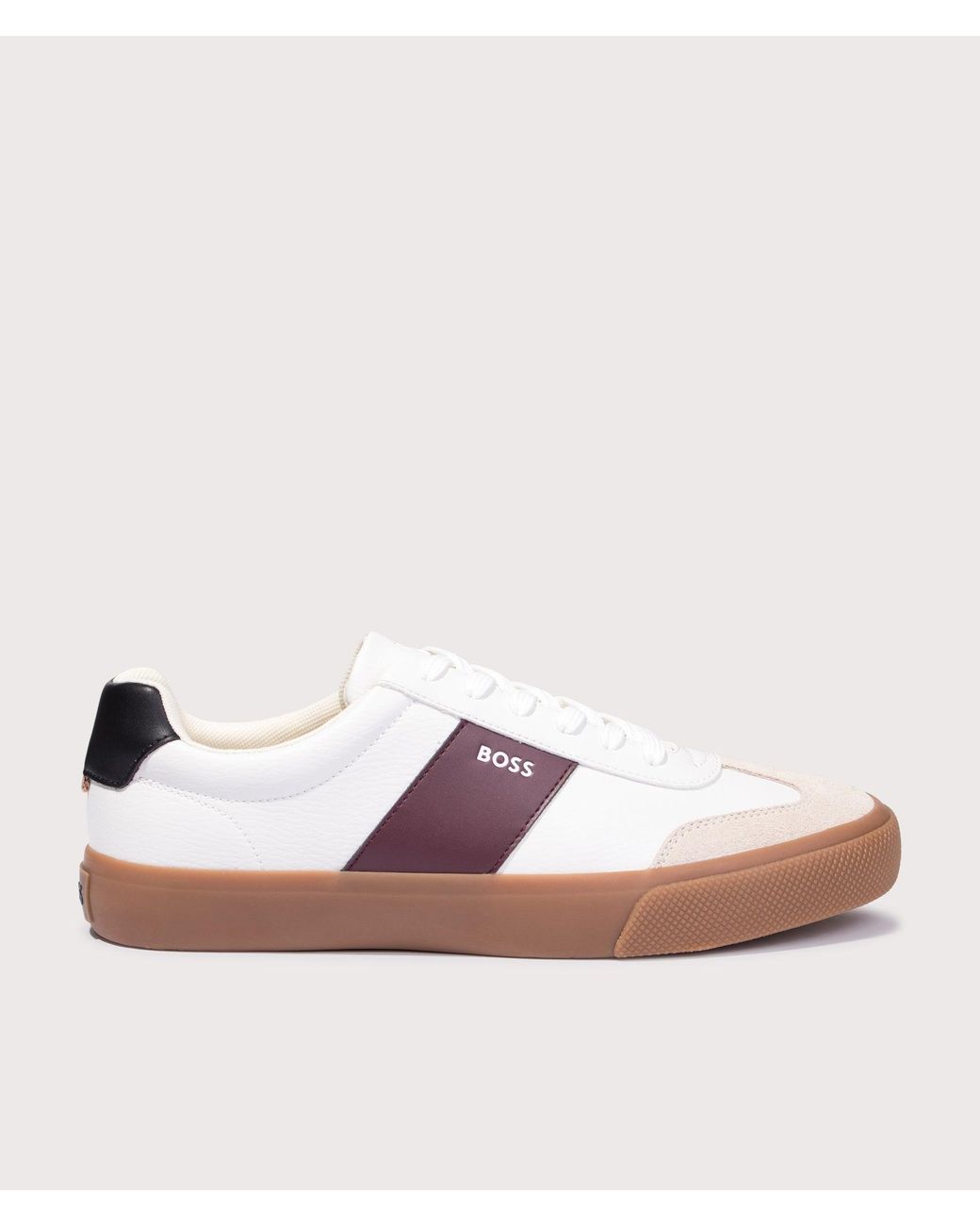 Boss Pink Aiden Tenn Trainers for men