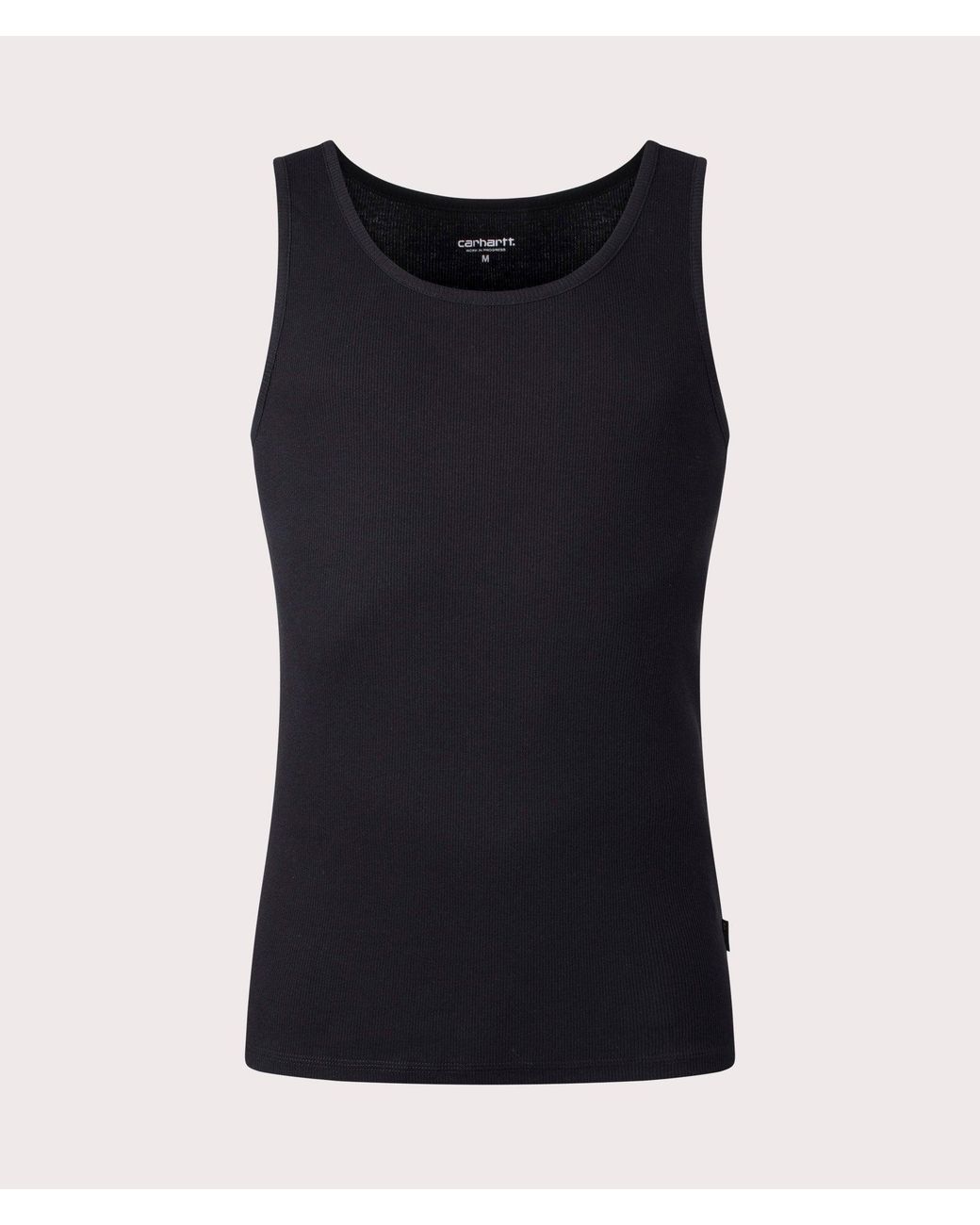 Carhartt Black Regular Fit 2 Pack Vest for men