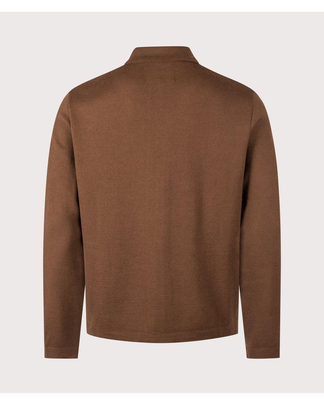 Barbour Brown Florcombe Knitted Cardigan for men
