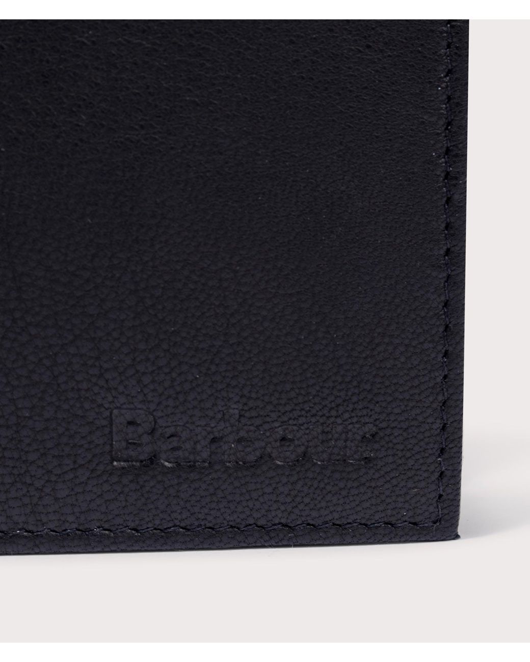 Barbour Black Wallet & Card Holder Gift Set for men
