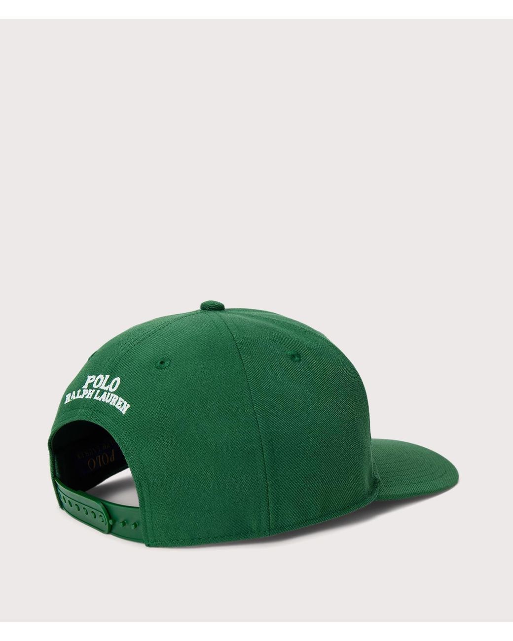 Polo Ralph Lauren Green High Crown Twill Baseball Cap for men