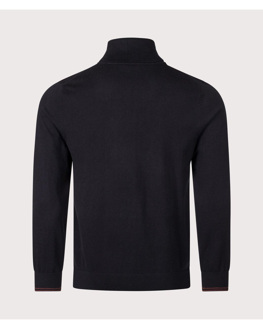 Paul Smith Blue Regular Fit Roll Neck Jumper for men