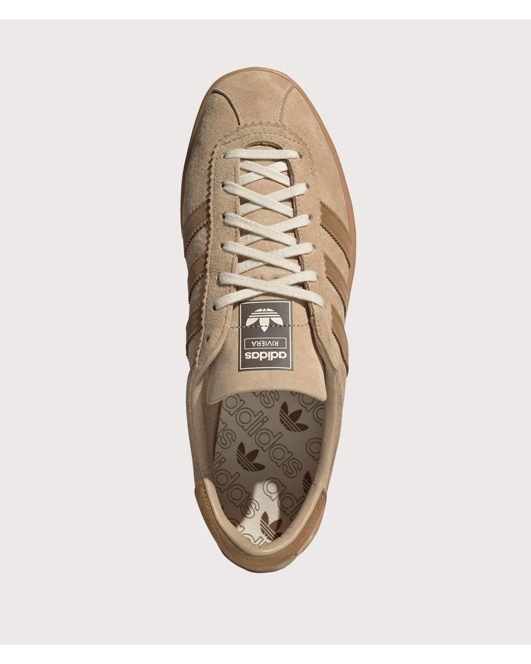 Adidas Originals Brown Riviera Trainers for men