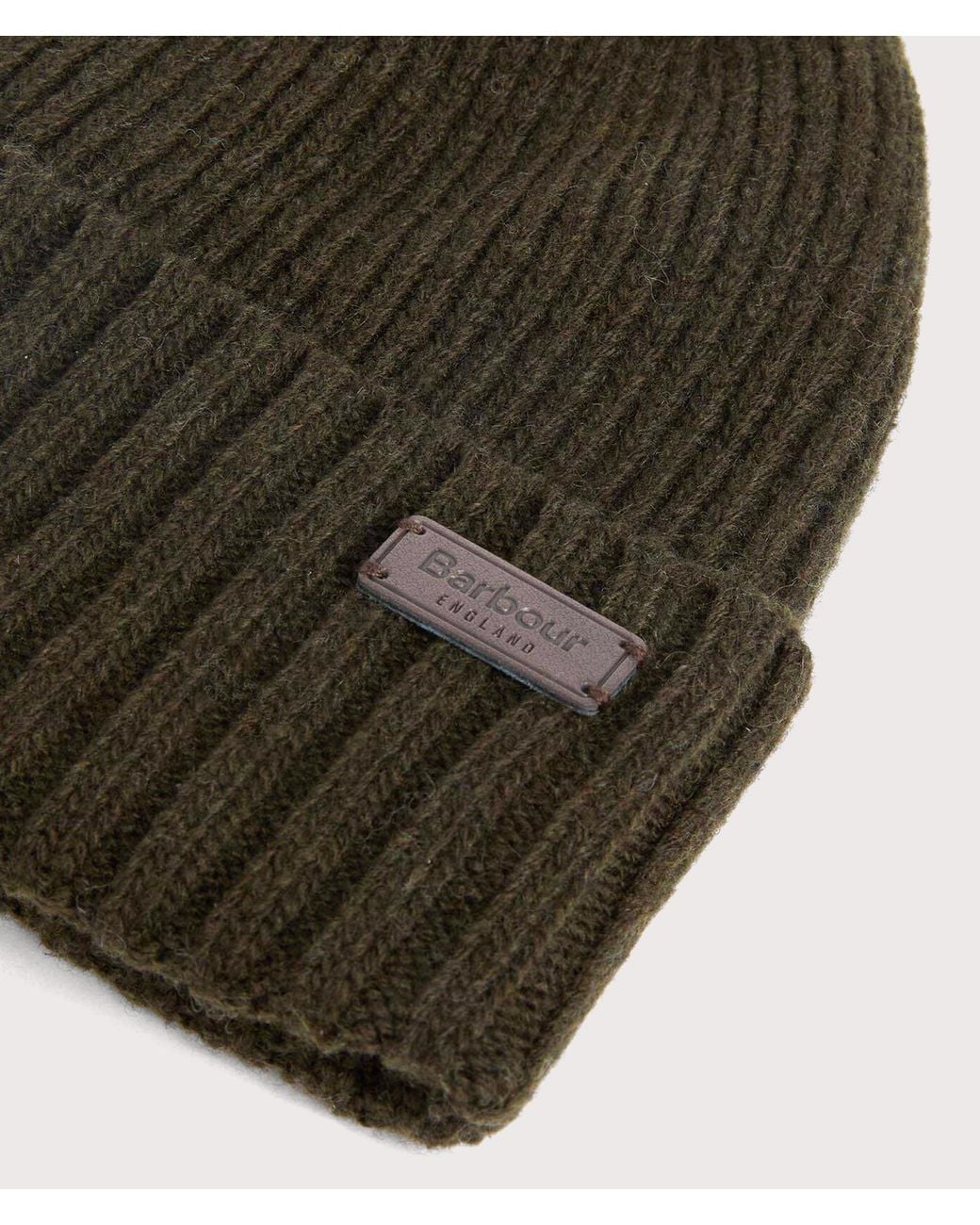 Barbour Green Carlton Beanie &Amp; Gloves Gift Set for men