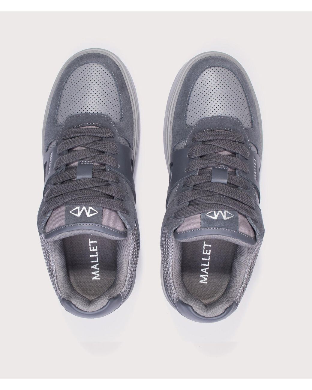 Mallet Blue Fenchurch Trainers for men