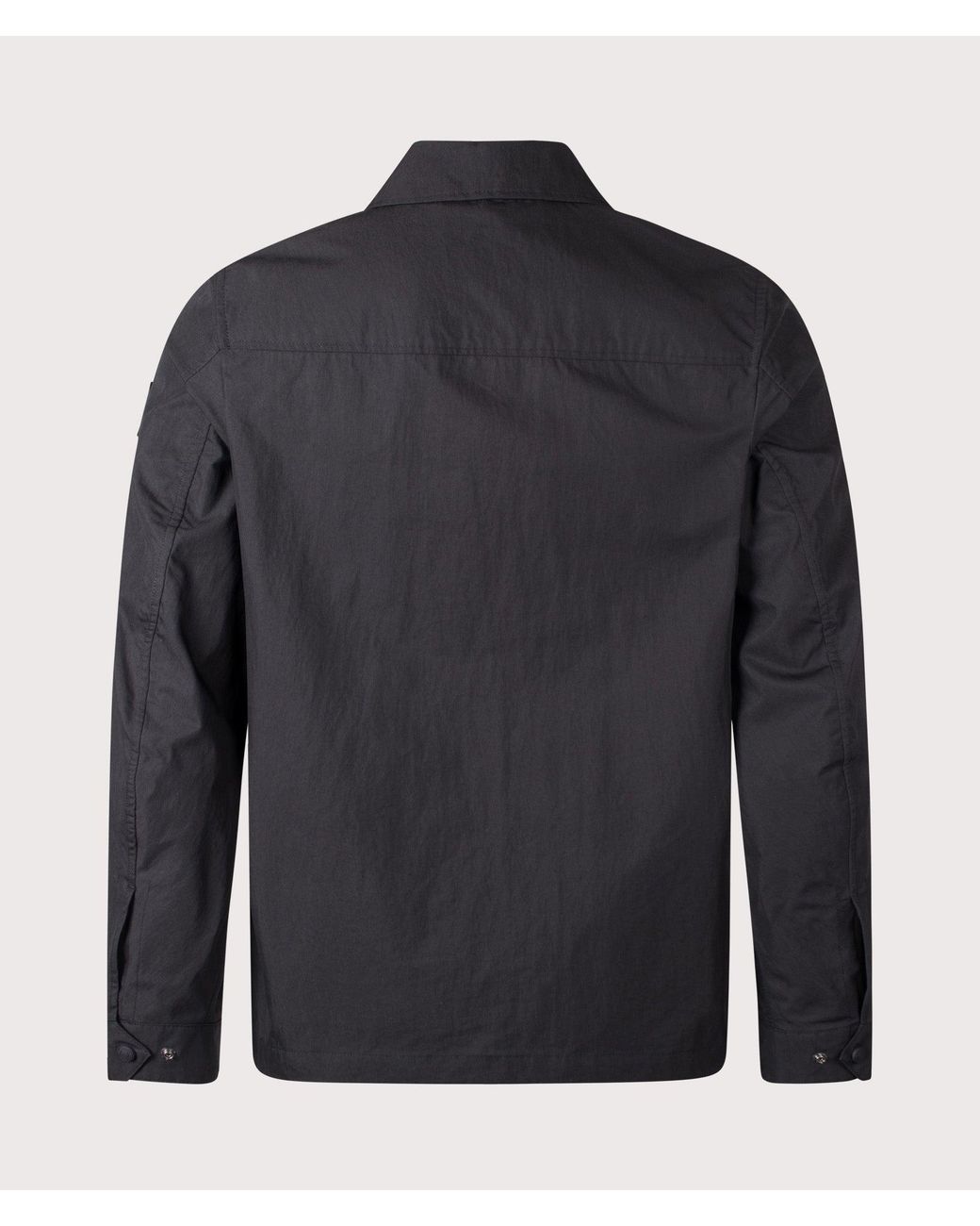 Belstaff Blue Reg Fit Cargo Overshirt for men