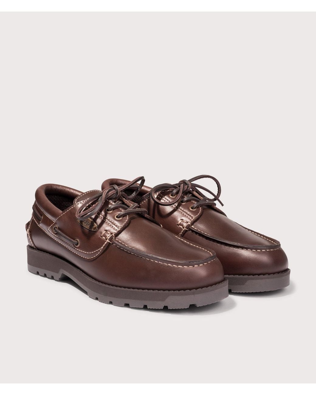 Rockport Brown Country Boat Shoes for men