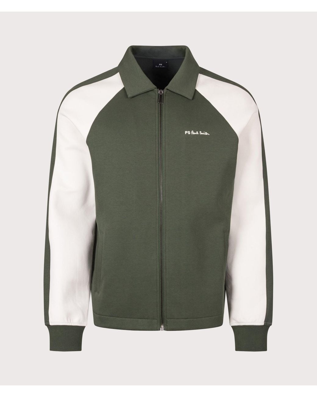 Paul Smith Green Regular Fit Zip Through Jacket for men