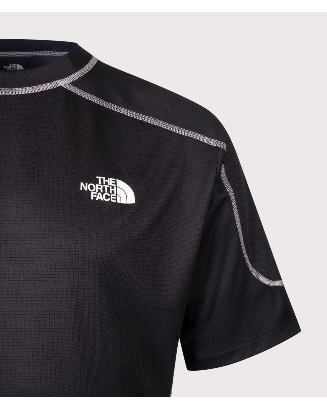 The North Face Black Relaxed Fit Nse Lightrange T-Shirt for men