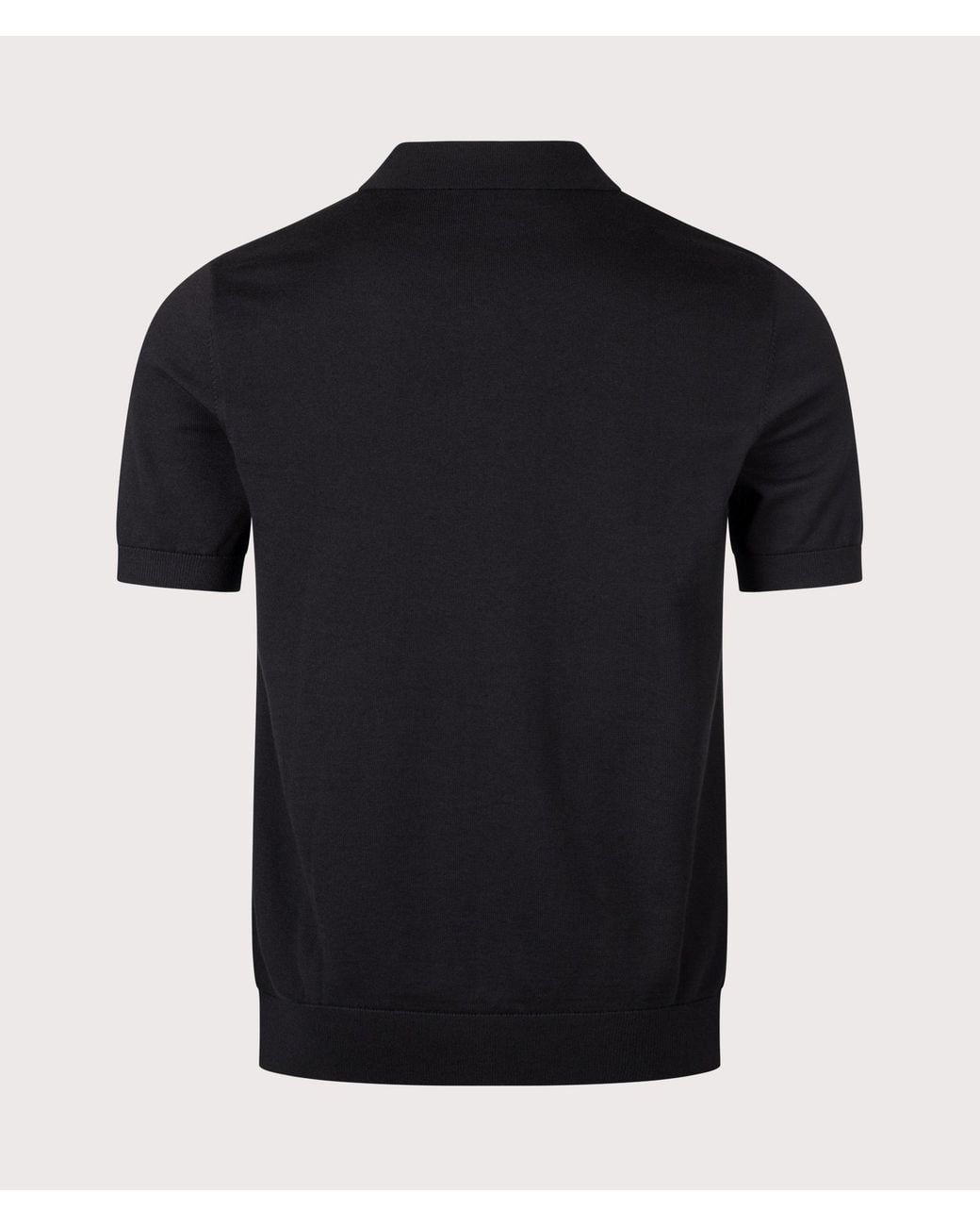 Fred Perry Green Regular Fit Offset Argyle Knitted Shirt for men