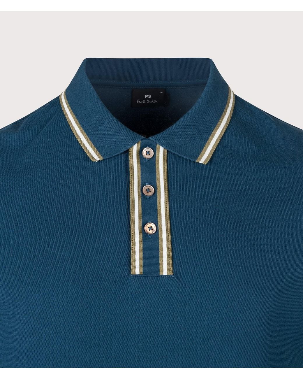 Paul Smith Blue Regular Fit Polo Shirt for men