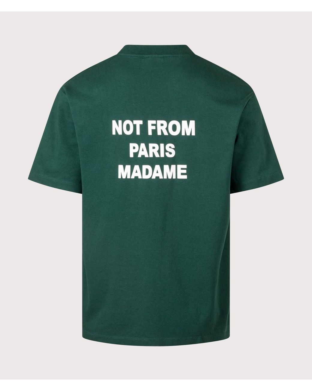 Drole de Monsieur Green Slogan T-Shirt for men