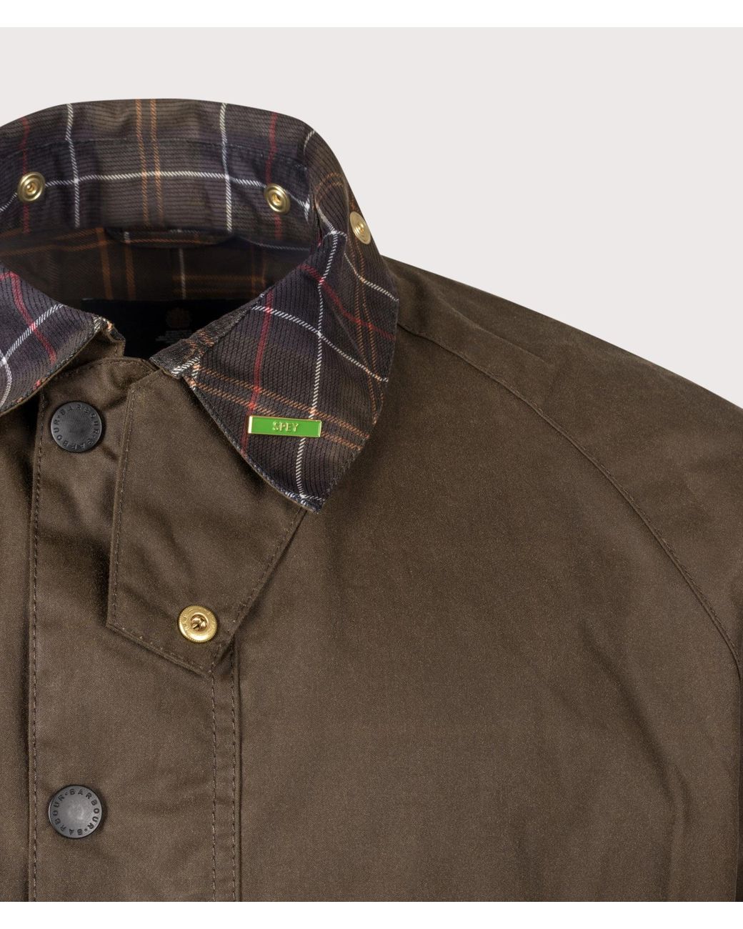 Barbour Green Barbour Icons Spey Wax Jacket for men
