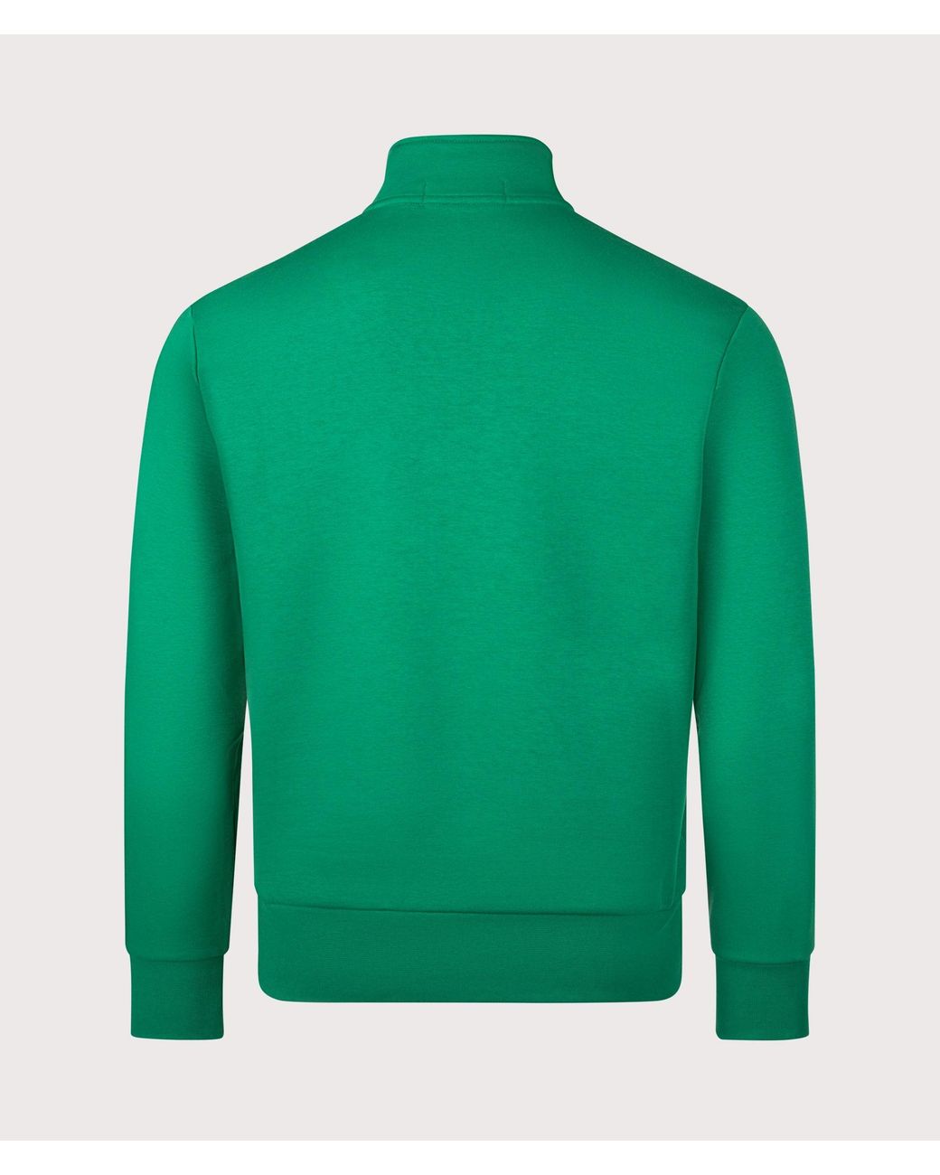 Polo Ralph Lauren Green Quarter Zip Polo Sport Sweatshirt for men