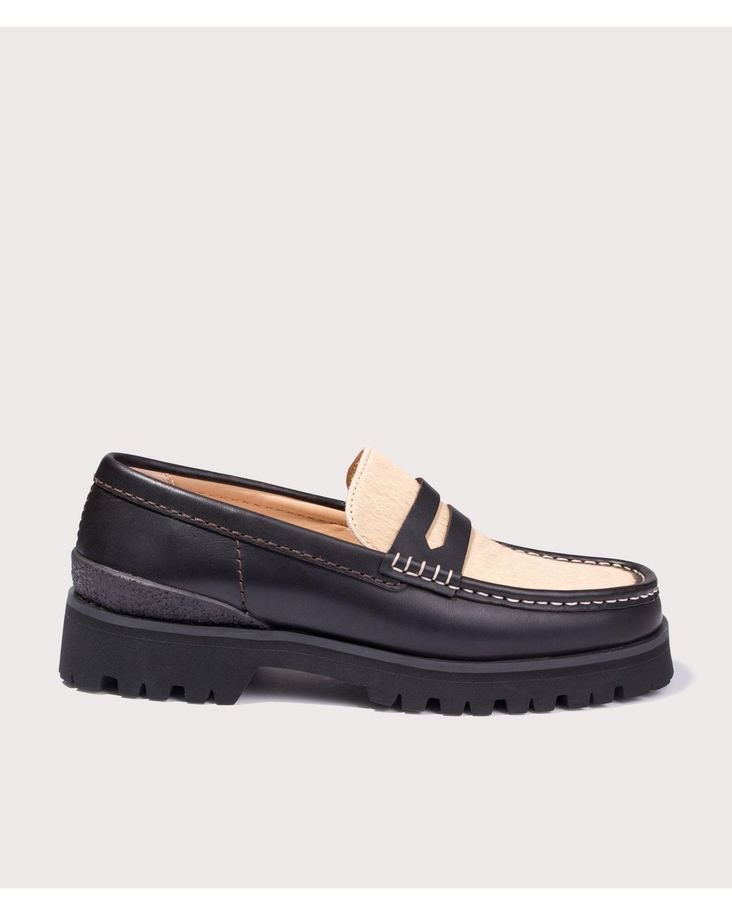 Clarks Blue Yukoner Penny Loafers for men