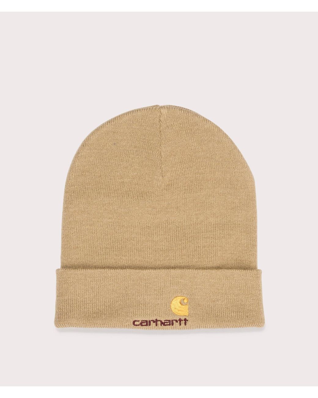 Carhartt Natural American Script Beanie for men