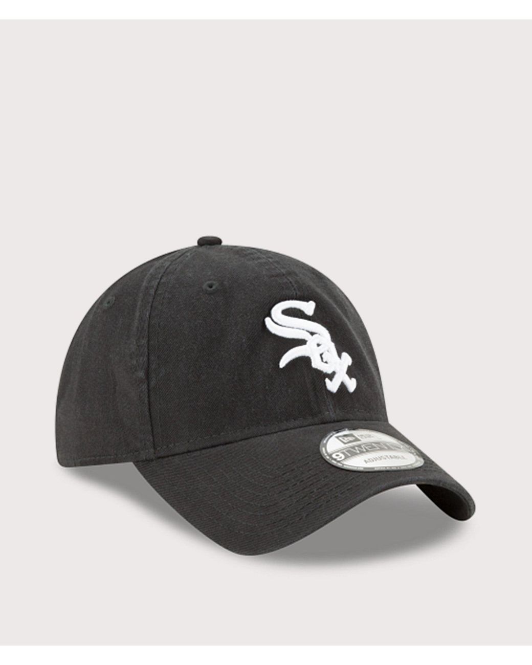KTZ Black Mlb Core Classic Washed 9Twenty Adjustable Cap for men