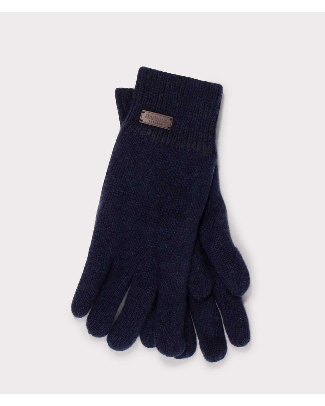 Barbour Blue Carlton Beanie &Amp; Gloves Gift for men