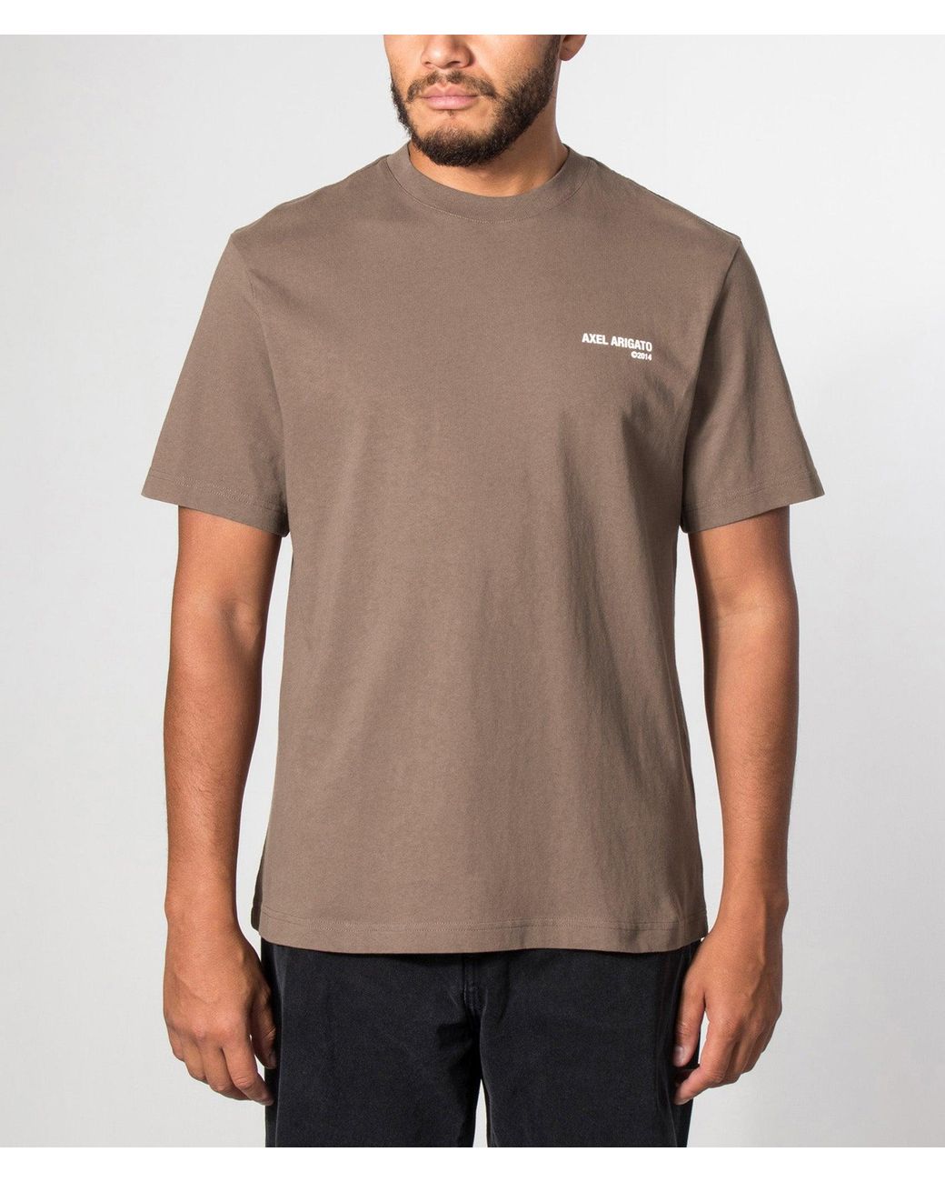 Axel Arigato Brown Relaxed Fit Legacy T-Shirt for men