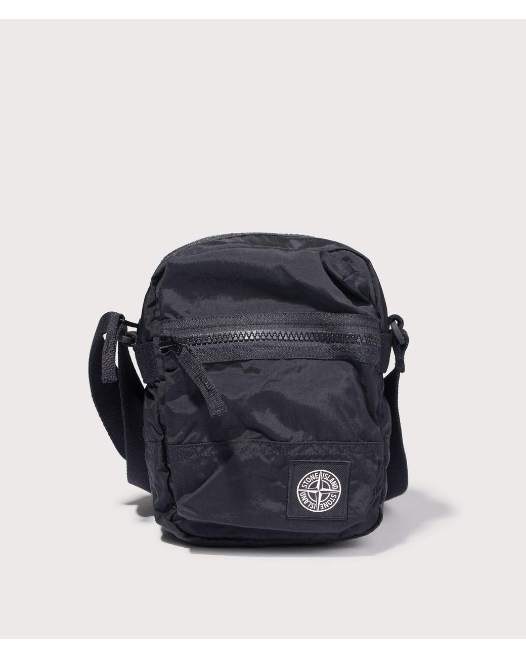 Stone Island Blue Cross Body Sleeve Body Bag for men