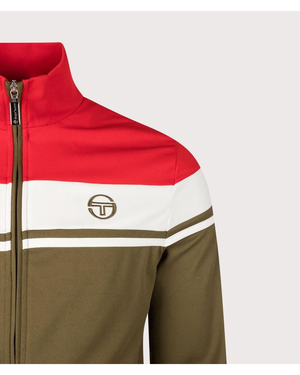 Sergio Tacchini Green Damarindo Track Top for men