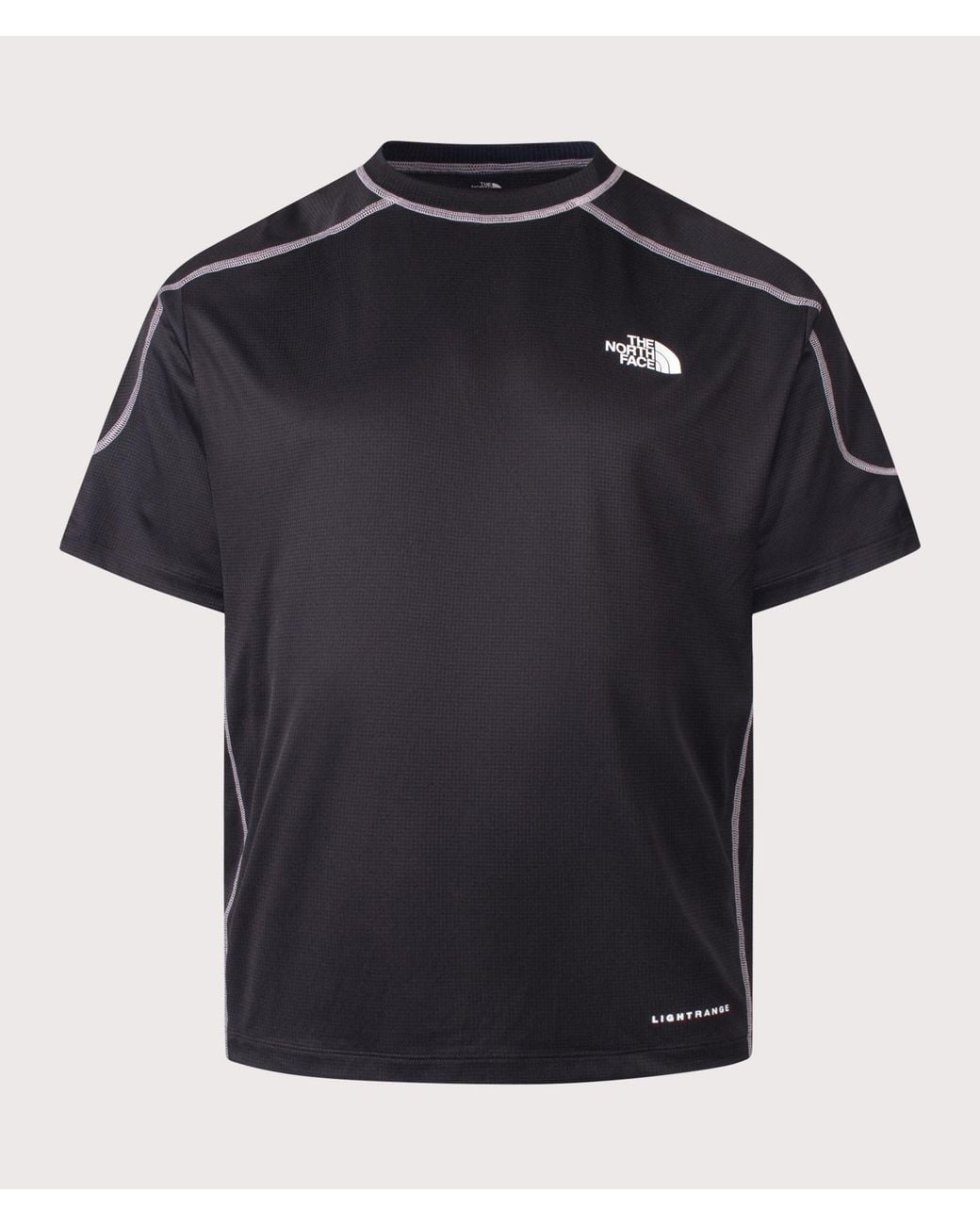 The North Face Black Relaxed Fit Nse Lightrange T-Shirt for men