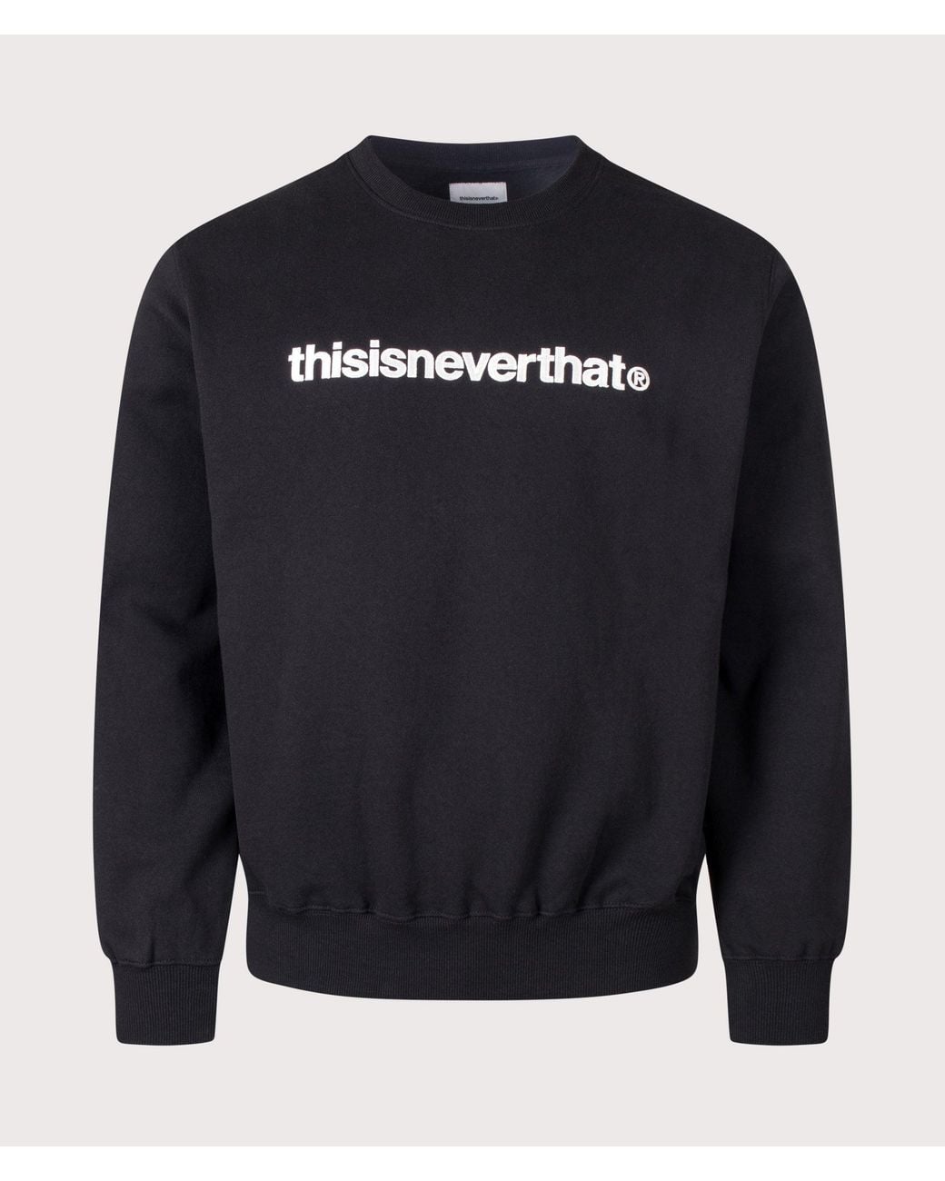 Thisisneverthat Blue Regular Fit T-Logo Crewneck Sweatshirt for men