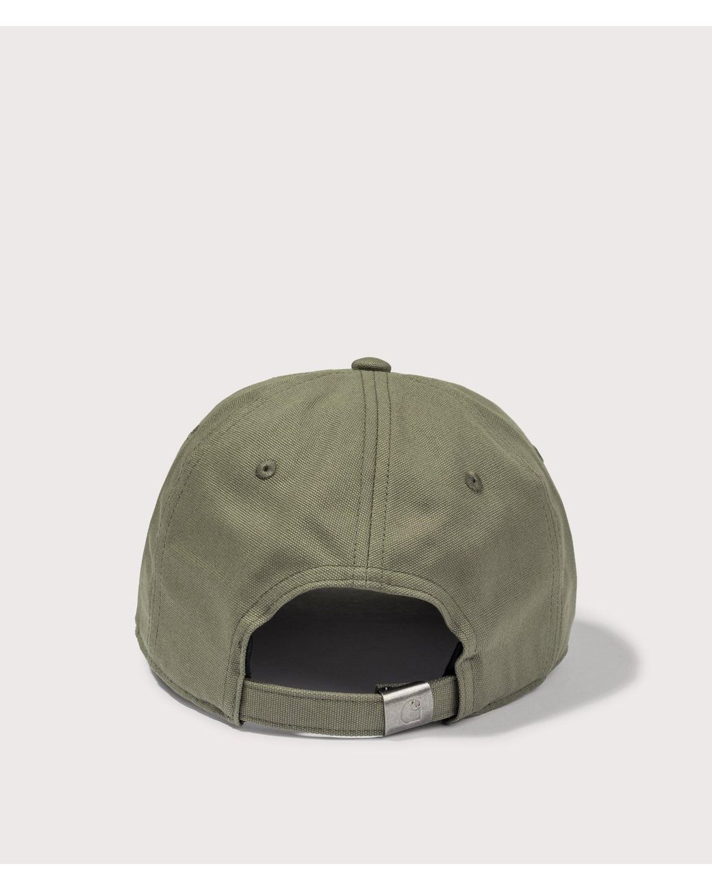 Carhartt Green Canvas Script Cap for men