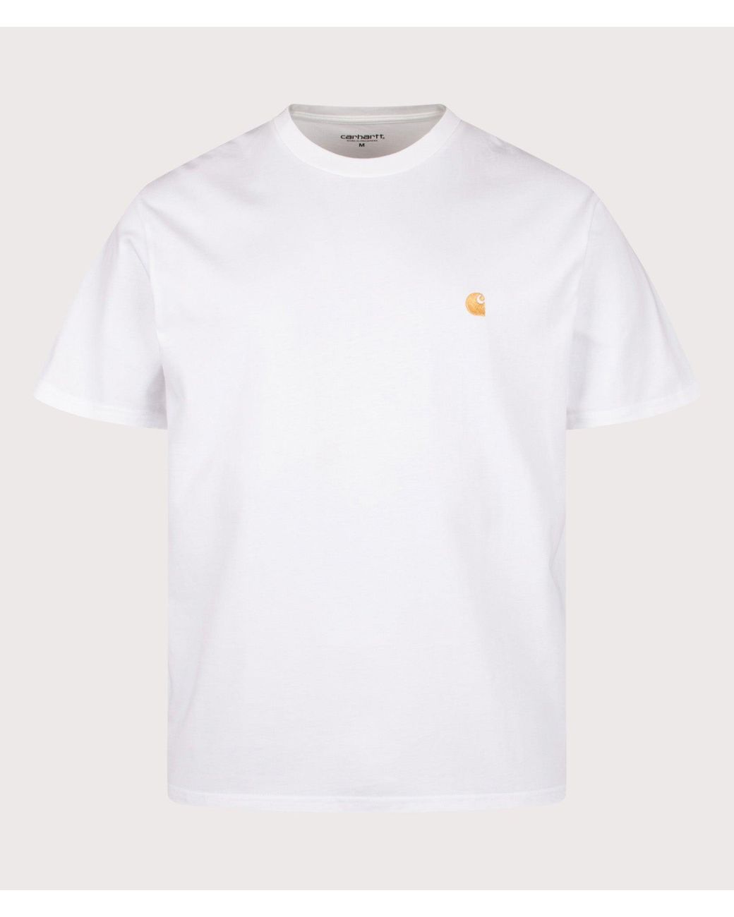 Carhartt White Loose Fit Chase T-Shirt for men