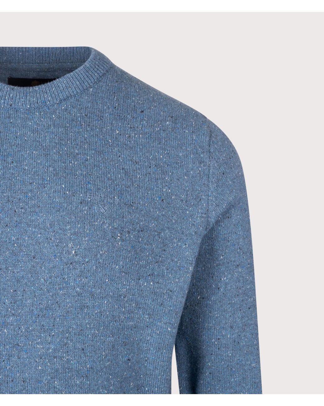 Barbour Blue Regular Fit Tisbury Jumper for men