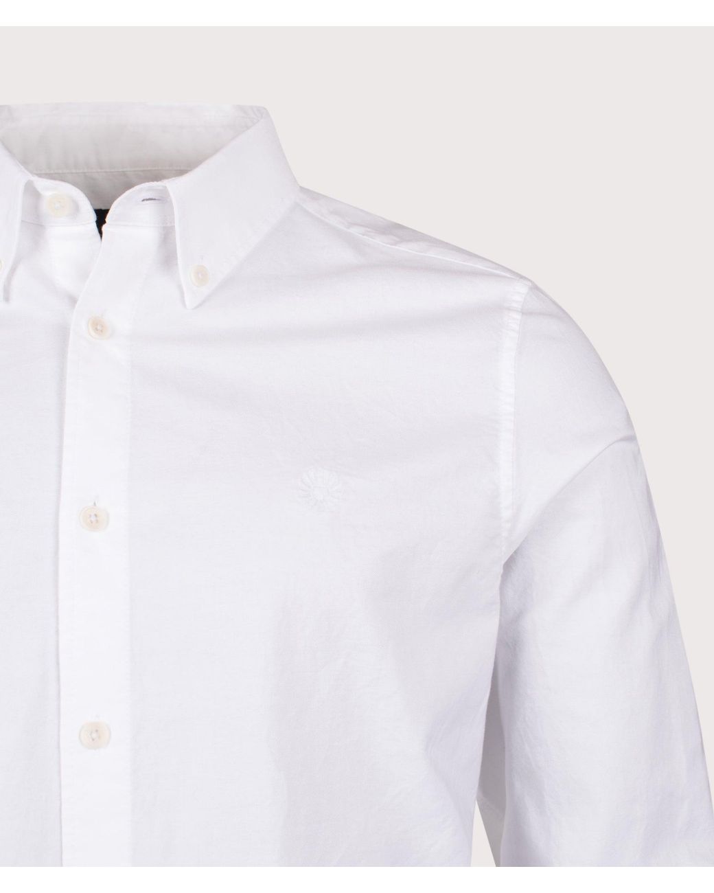 Belstaff White Slim Fit Street Shirt for men