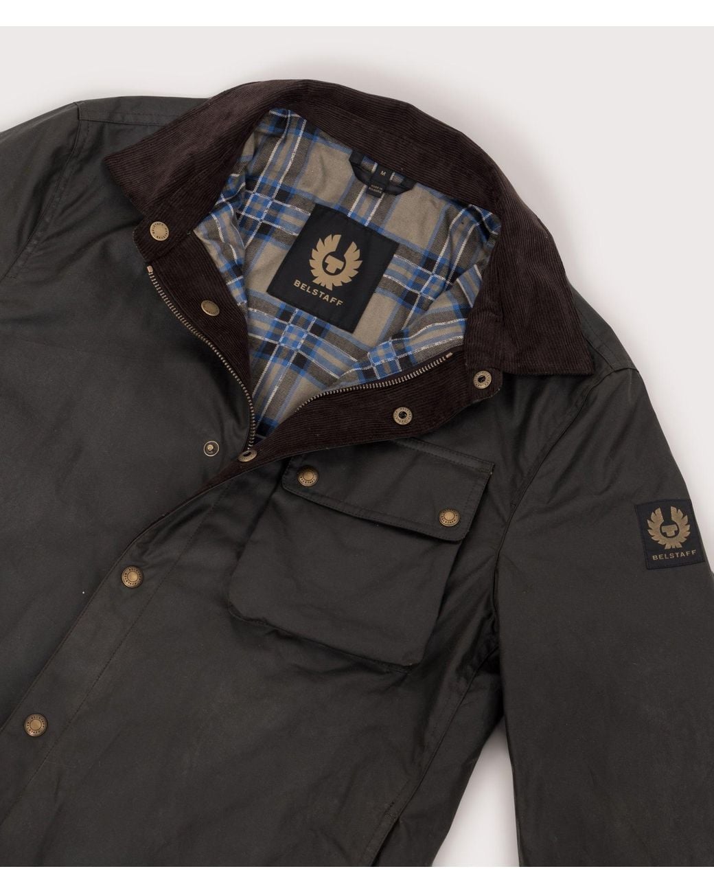 Belstaff Gray Ground Jacket for men