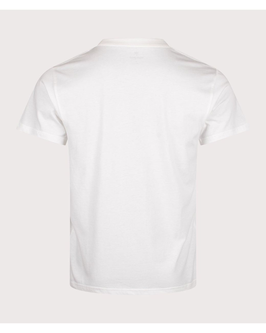 Snow Peak White Regular Fit Soft Cotton Logo T-Shirt for men