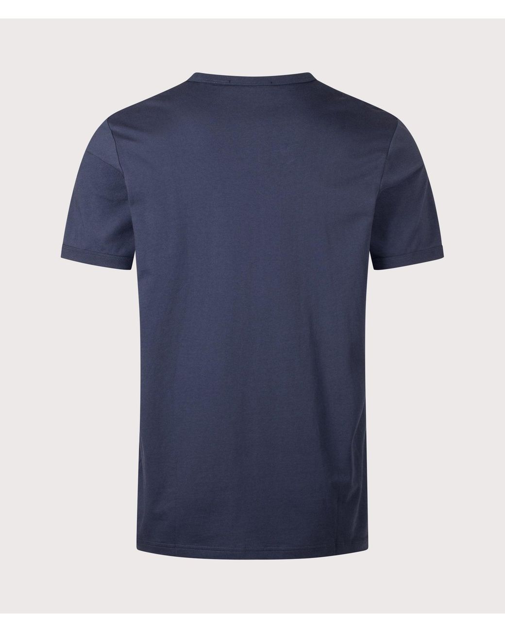 Fred Perry Blue Regular Fit Ringer T-Shirt for men