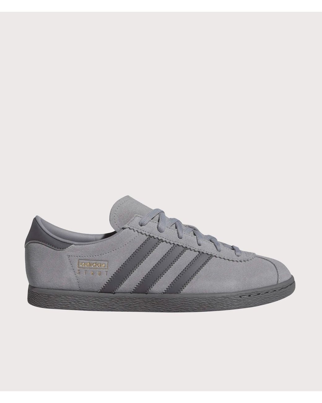 Adidas Originals Gray Stadt Trainers for men
