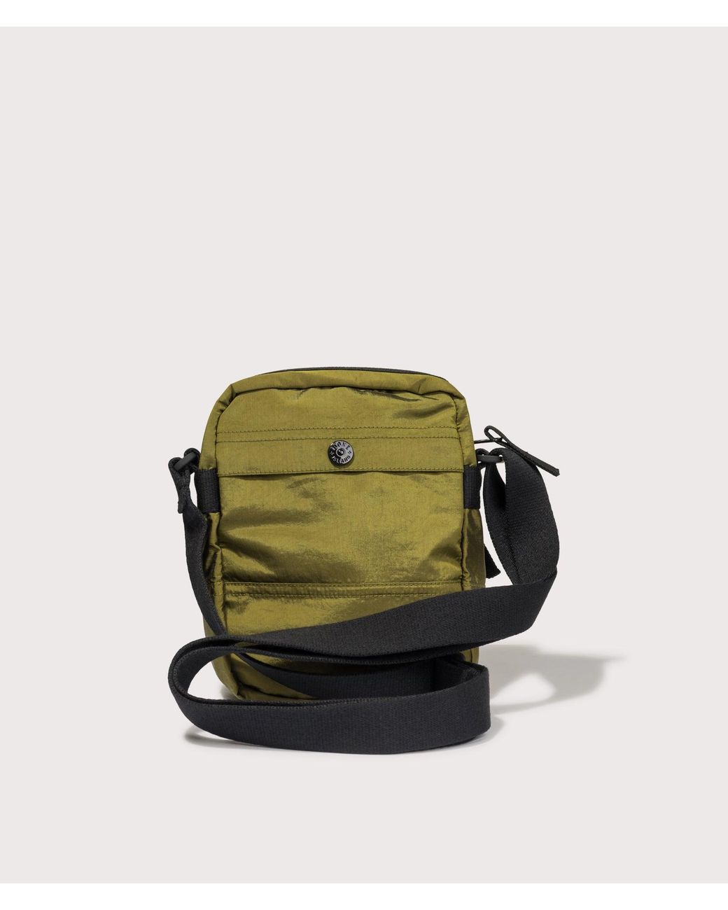 Stone Island Green Coated Nylon Metal for men
