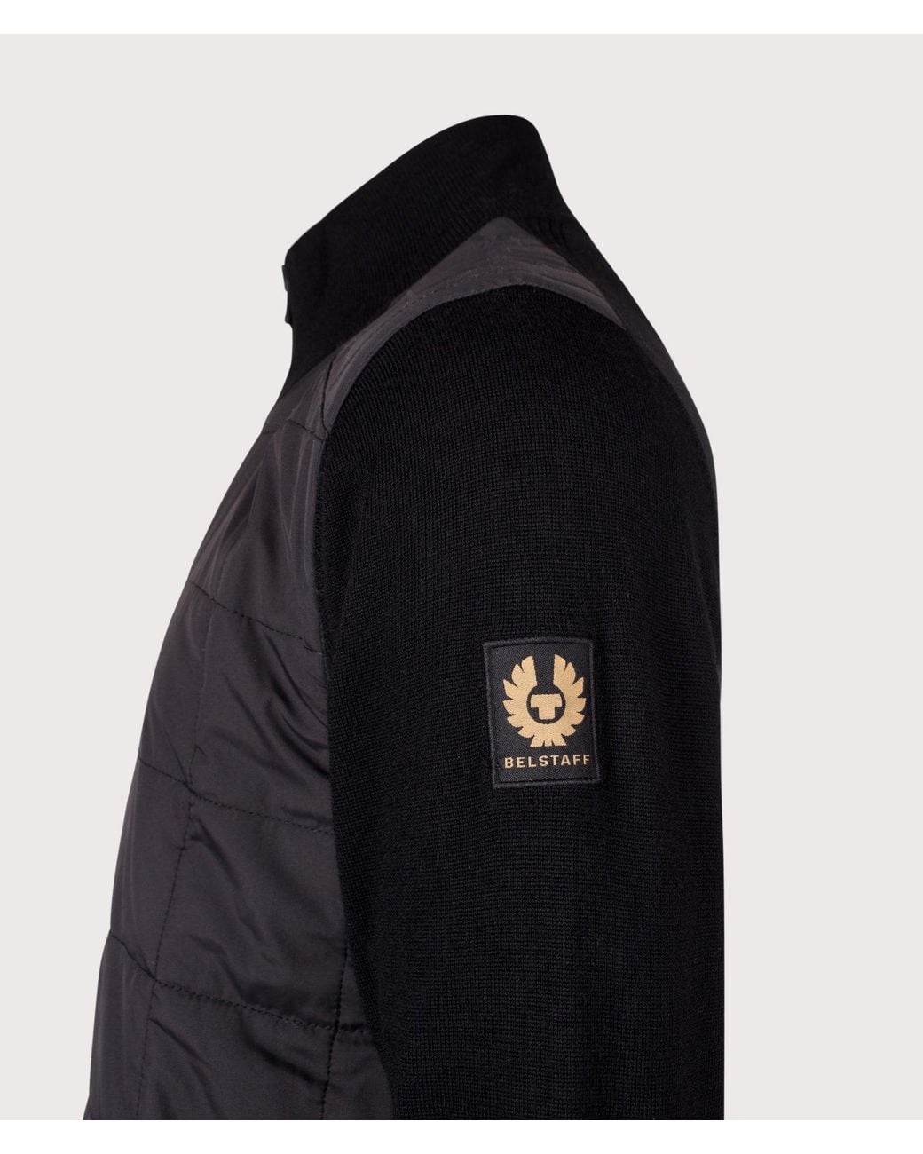 Belstaff Blue Regular Fit Kelbrook Zip Cardigan for men
