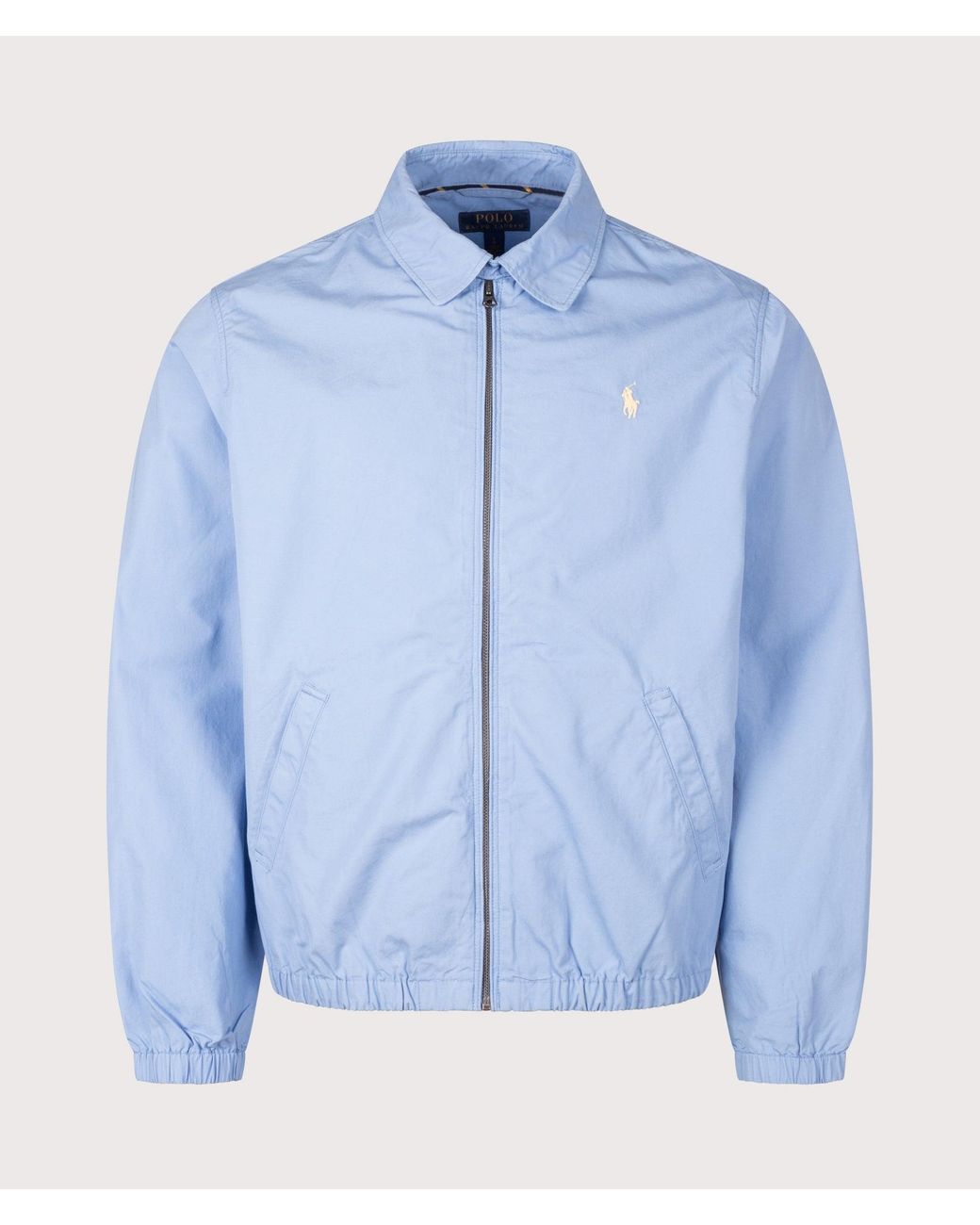 Polo Ralph Lauren Blue Bayport Poplin Windbreaker Jacket for men