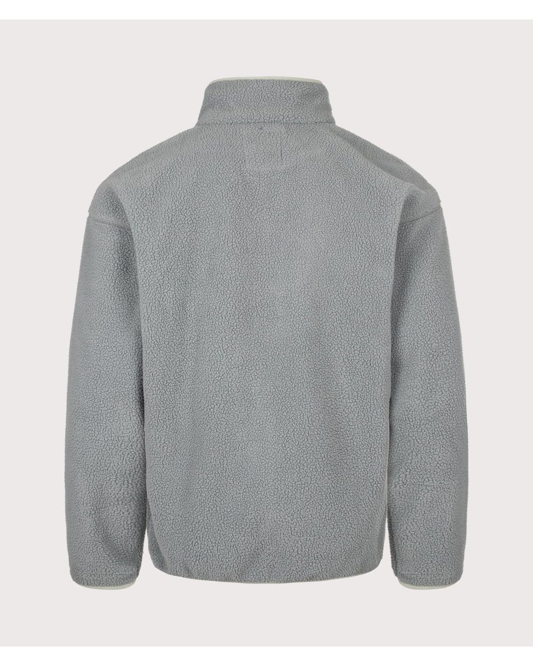 Columbia Gray Regular Fit Helvetia Ii Half Snap Fleece for men