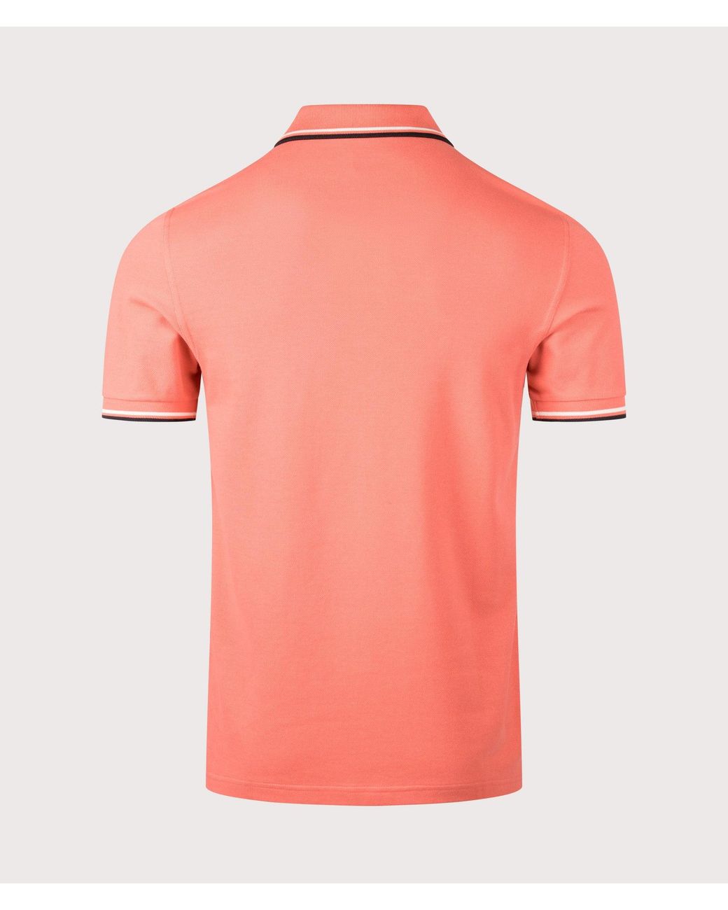 Fred Perry Pink Regular Fit Twin Tipped Polo Shirt for men