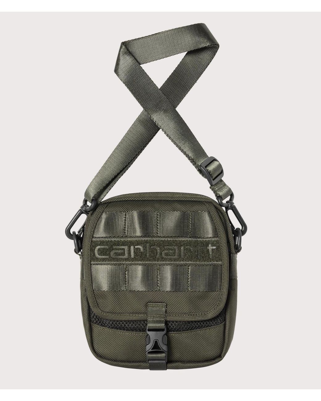 Carhartt Green Prescott Shoulder Pouch Bag for men