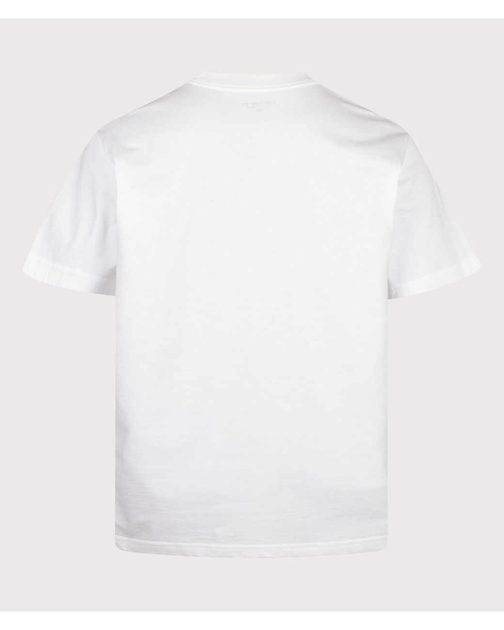 Carhartt White Loose Fit Hot Rat T-Shirt for men