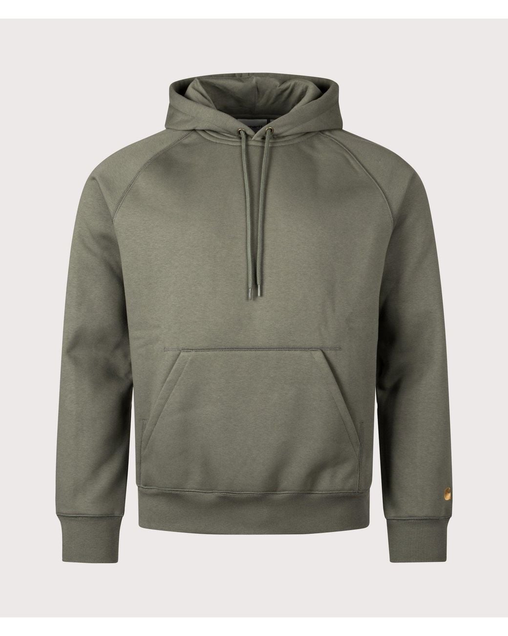 Carhartt Green Regular Fit Chase Hoodie for men