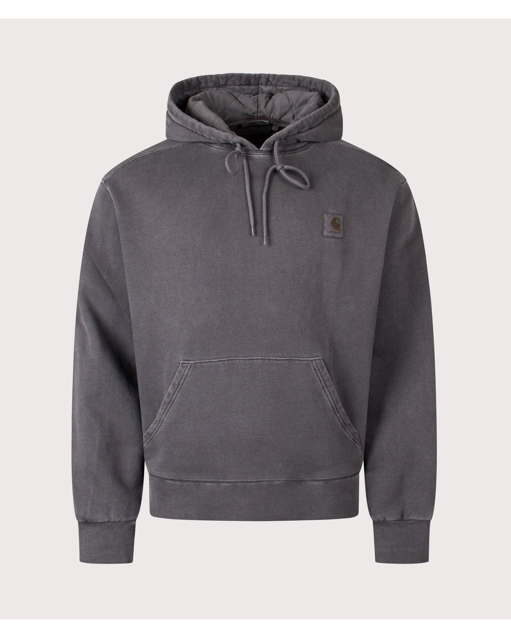 Carhartt Gray Balloon Fit Nelson Hoodie (Fits Big To Size) for men