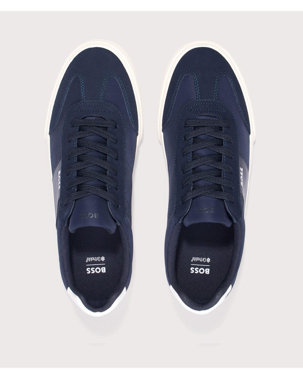 Boss Blue Aiden Tenn Trainers for men