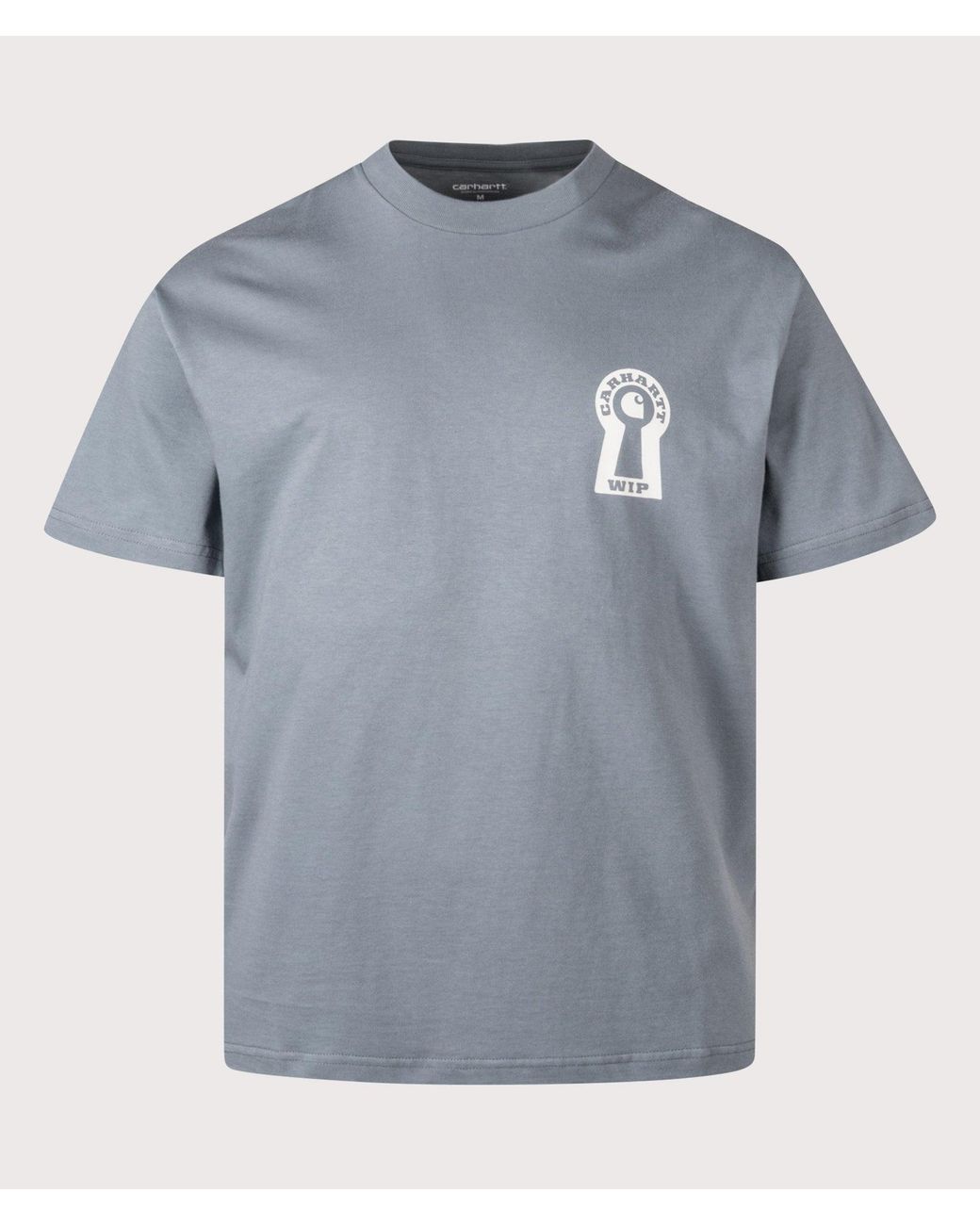 Carhartt Blue Loose Fit Locked T-Shirt for men