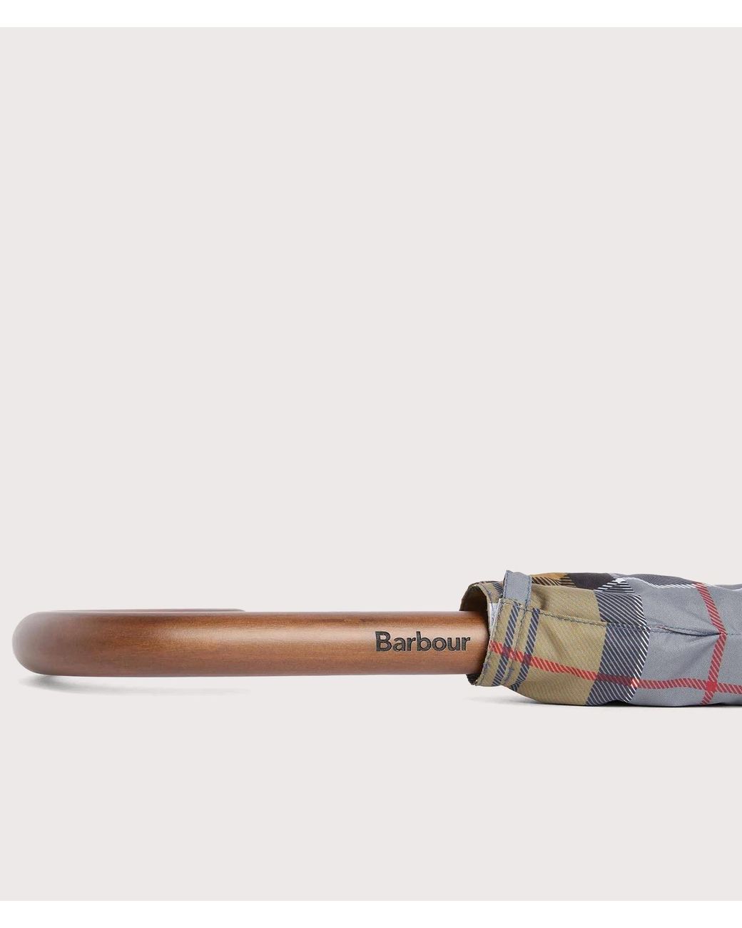 Barbour Multicolor Mixed Tartan Full Length Umbrella for men