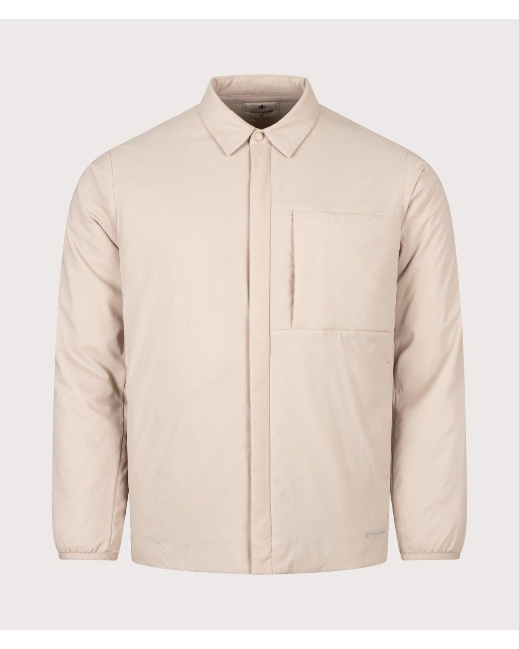 Snow Peak Natural Regular Fit Flexible Insulated Shirt for men